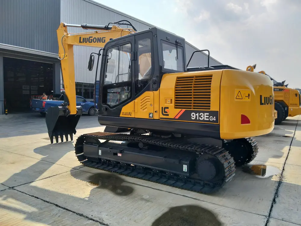 High quality 13 Ton LiuGong 913E Used Crawler Excavator With Cummins Engine China Made CLG913EG4 CLG913E cheap sale