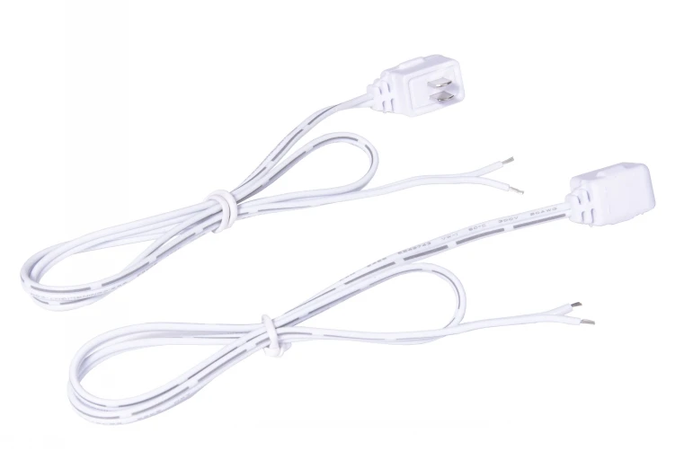 Низкое напряжение 12VDC/24VDC/36VDC питания со светодиодом трековая система разъем 2 pin Электрический для подключения трек с зеркальной полировкой светодиодное