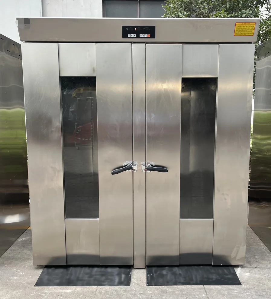 Bakery Machine Industries 16 Tray Electric Rotary Rack Oven For Sales