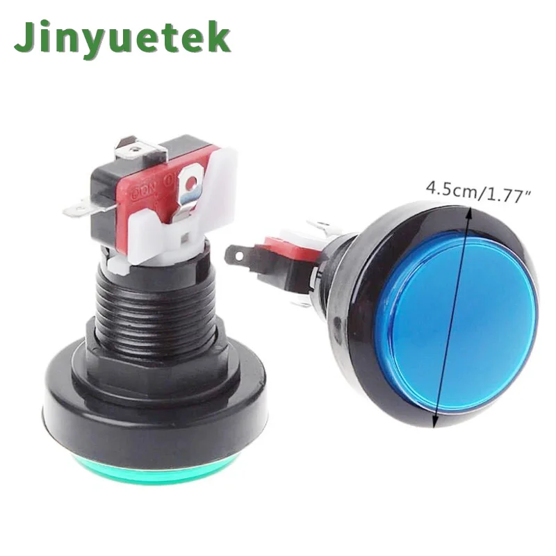 high quality 45mm 12V/5v led illuminated push button switch and switches