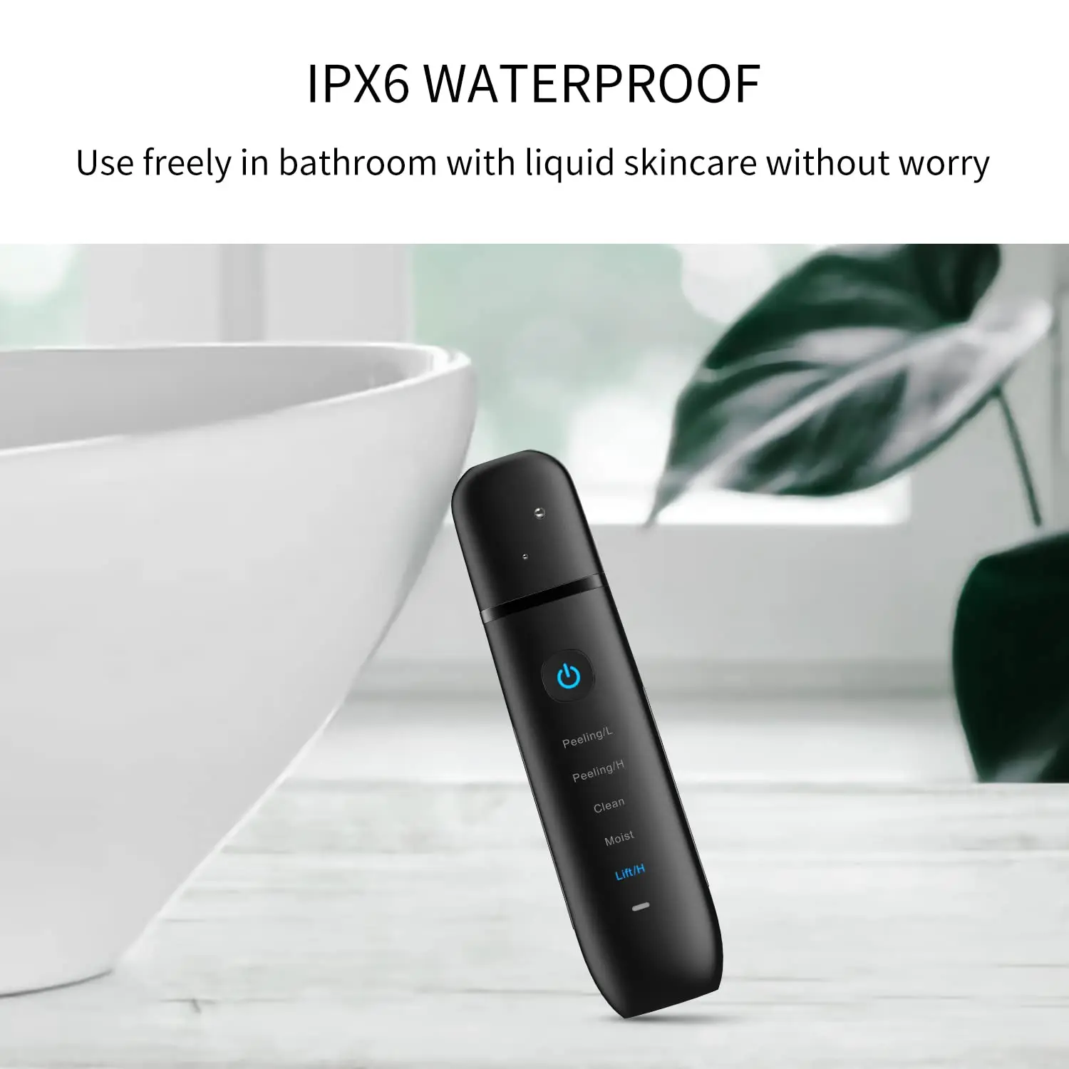 COSBEAUTY skin scrubber 2022 pores cleanse ultrasonic skin scrubber microdermabrasion