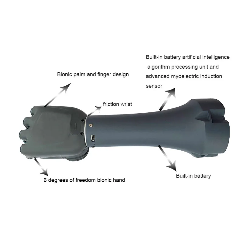 Ultra-high quality artificial intelligence bionic hand limb orthopedic medical limb prosthesis bionic hand