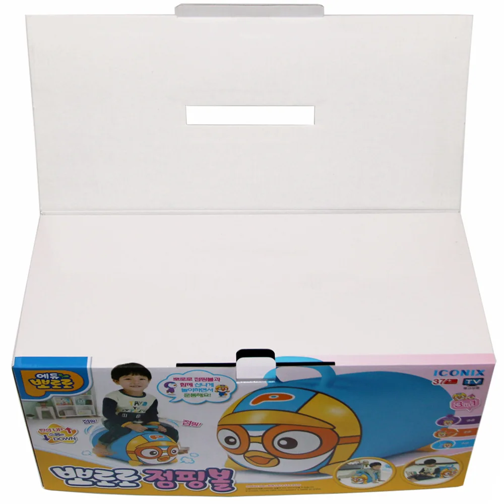 Factory wholesale
Cartoon toy packaging with three frames and one color box, OEM overseas paper box