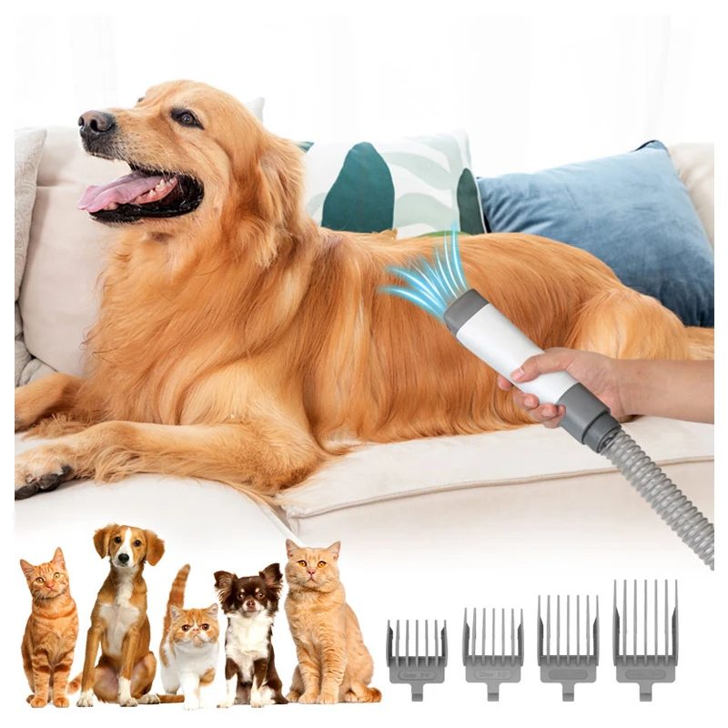 Pet Grooming Vacuum Kit Cleaning Brush Rabbit Groomer Produtos Set Professional Hair Remover For Dogs Cat Vacuum Cleaner Machine