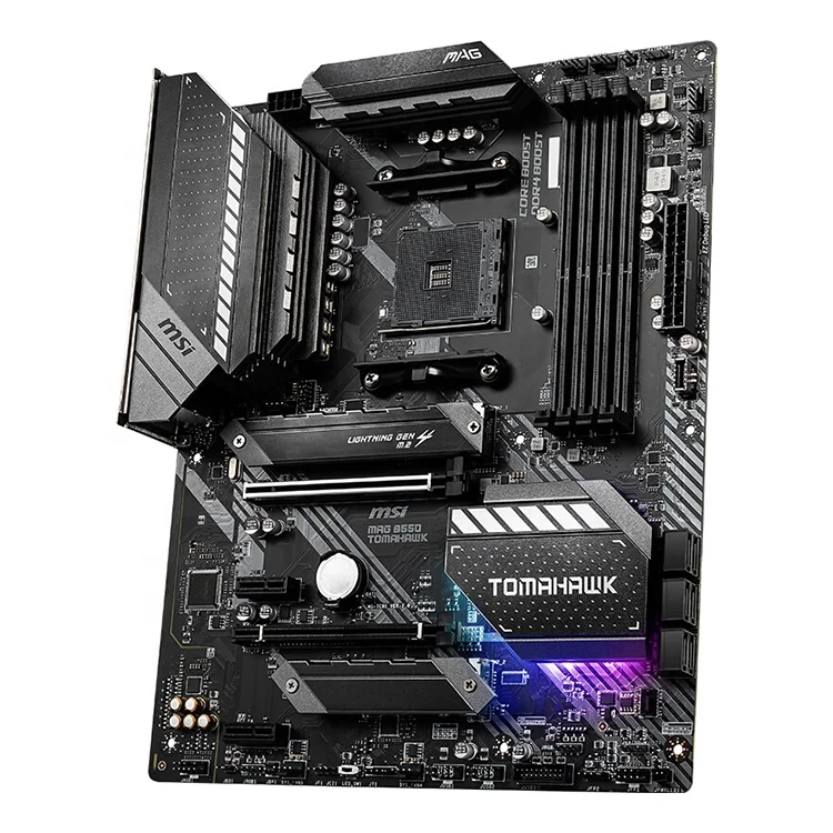 
New Original B550 TOMAHAWK Motherboard with AMD 3600/5600X/5800X CPU AMD B550 Motherboard Socket AM4 in Stock 