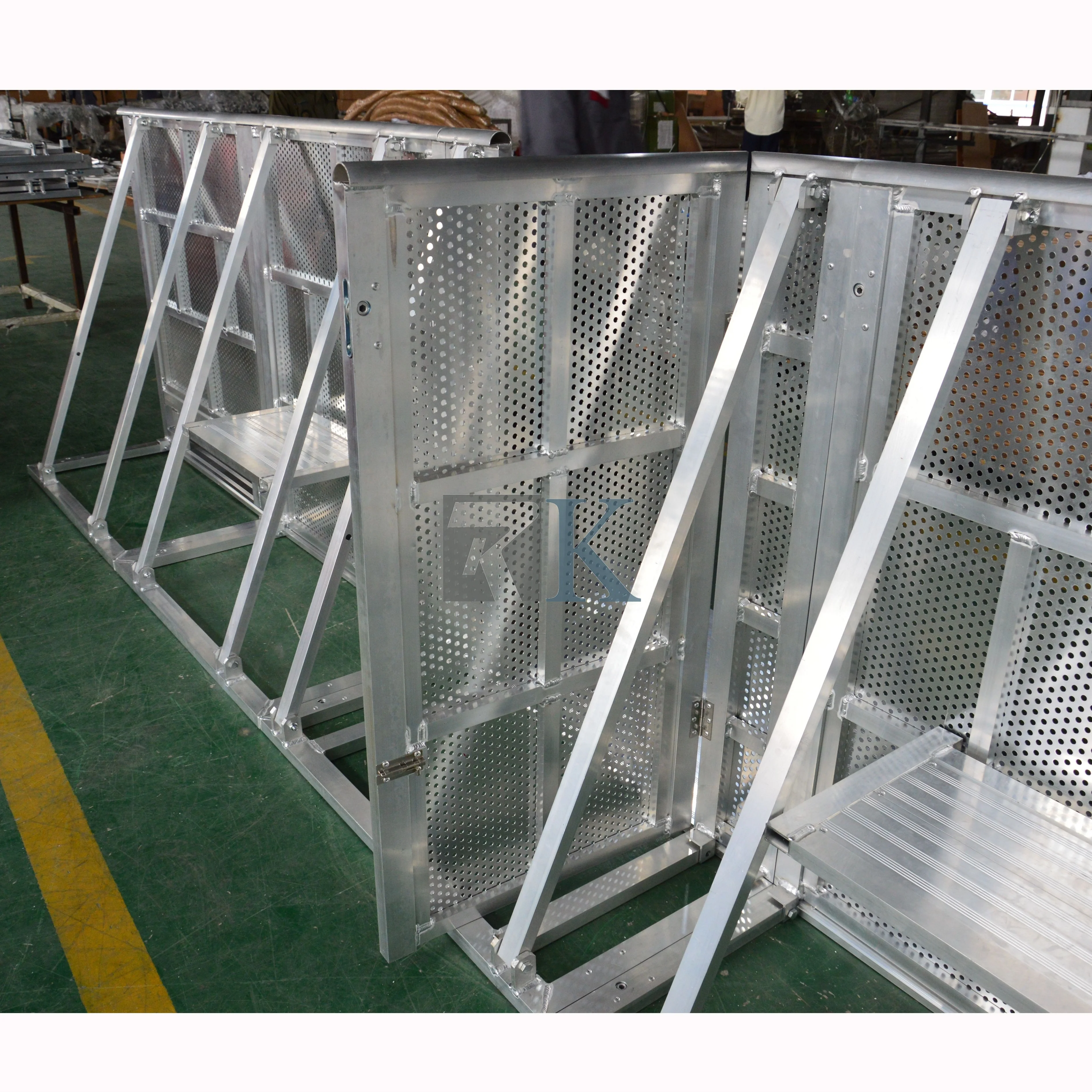 
Aluminum Folding Crowd Control Barrier Systems 