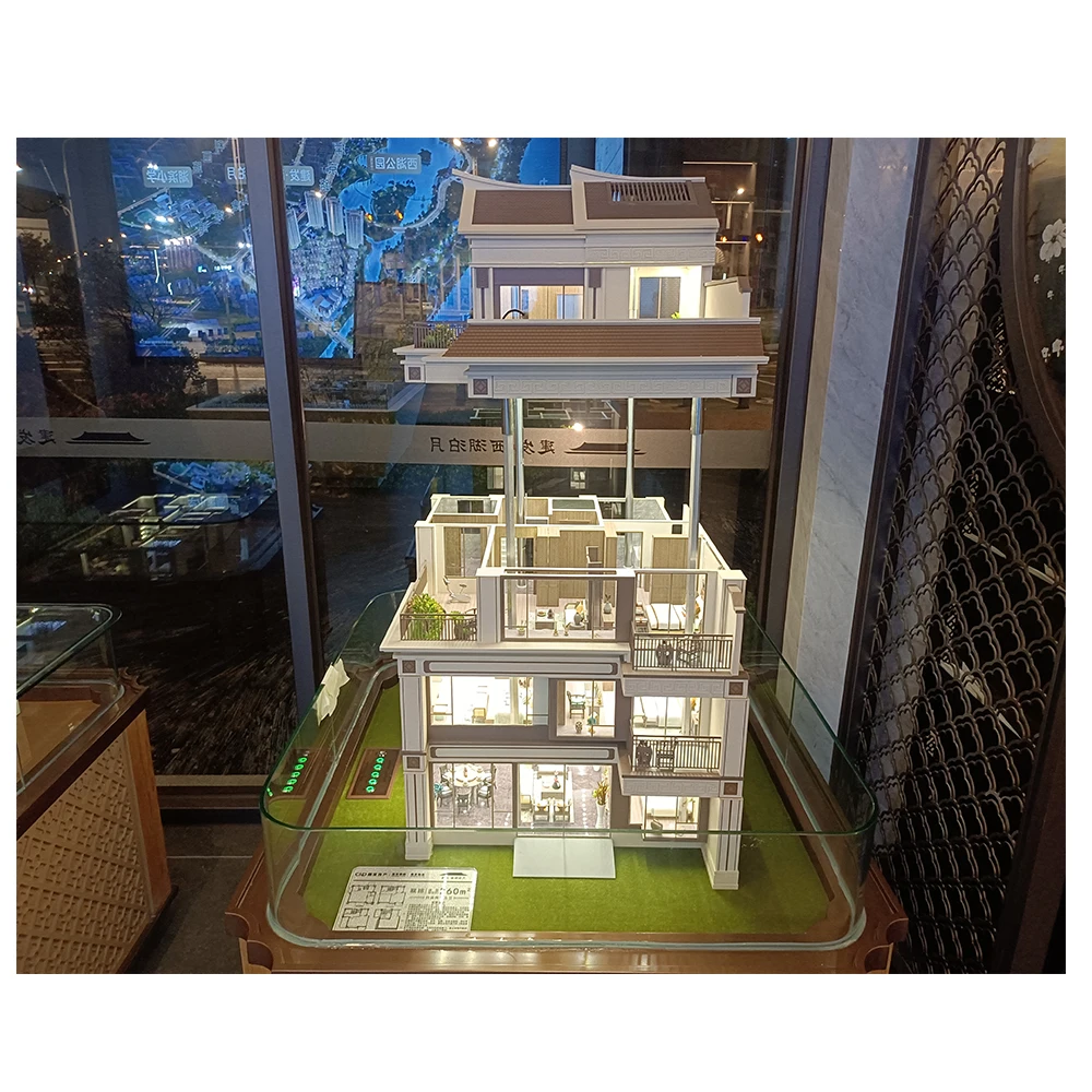 Sales Gallery Building House Villa models, architectural models Landscaping Model for Real Estate Company ,exquisite interior mo