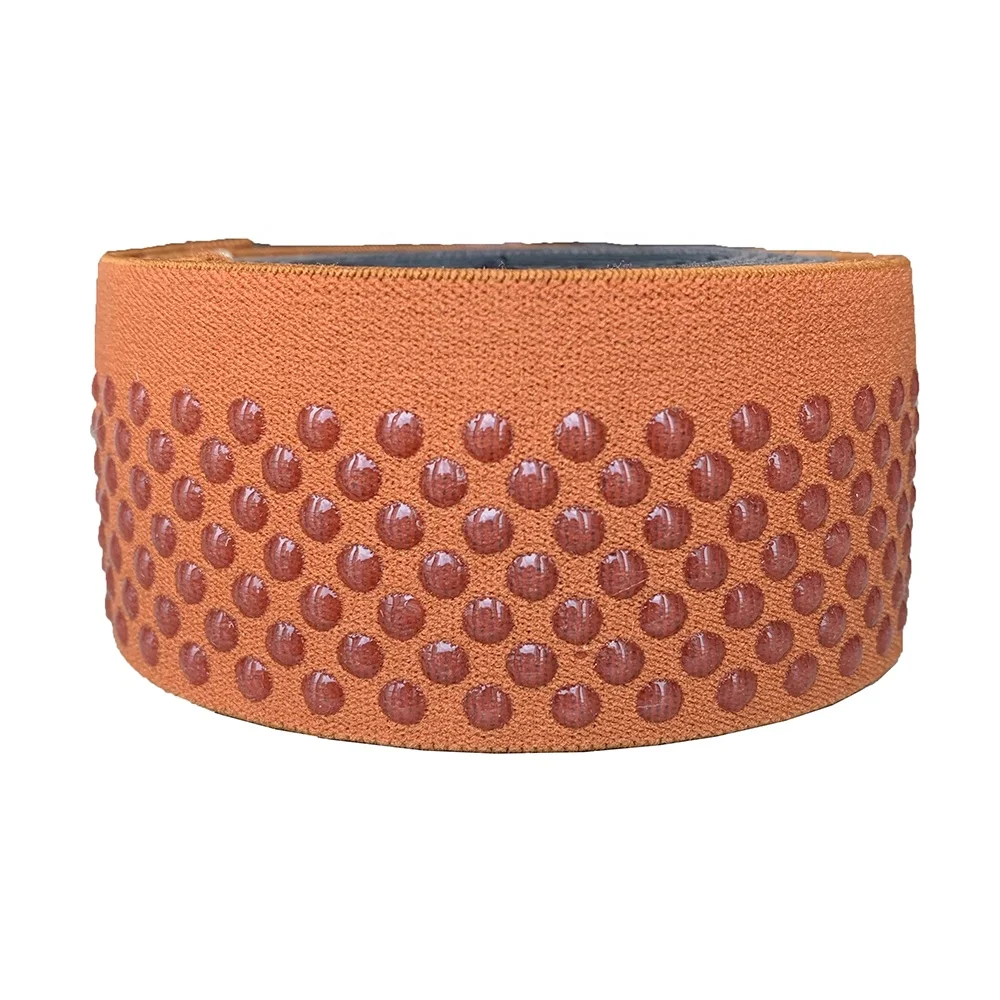 Various Size Nylon Elastic Waistband Silicone Elastic Gripper Non-Slip Elastic Band for Cycling Jersey Sleeve