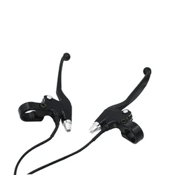 A Pair of Waterproof Brake Lever for Electric Bike with Power Cut Off Function Left Right V/Disc Brake Connector Ebike Parts