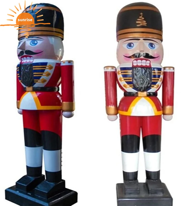 Giant Christmas Nutcracker Soldier Commercial-Grade Nutcracker Decoration for the Holiday Season
