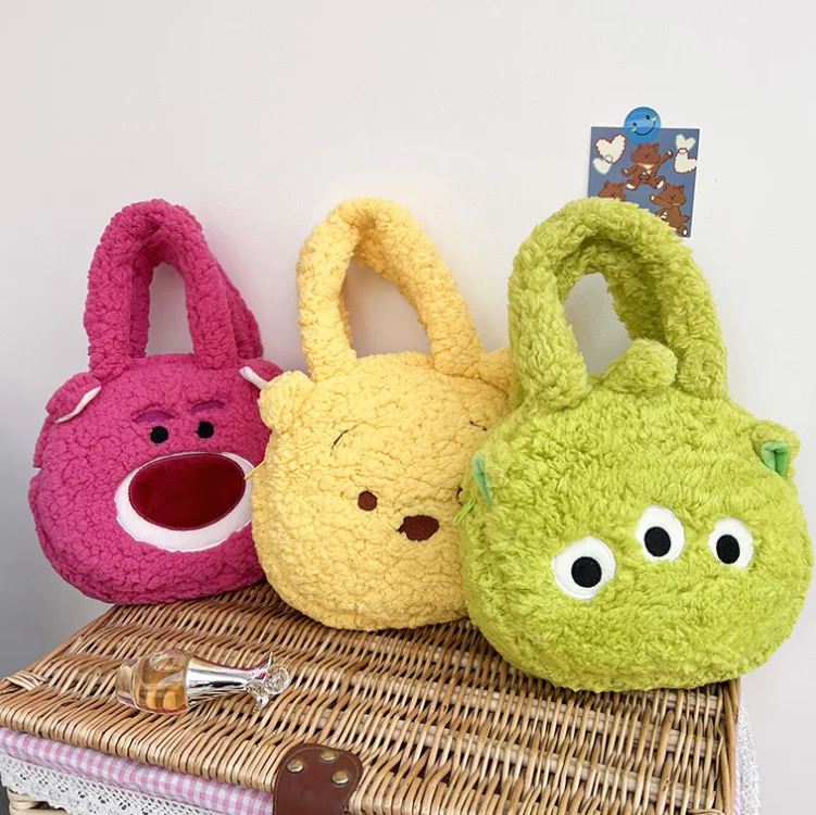 Cartoon Anime Plush Toys  kawaii  Backpack movie peripheral dolls backpack gifts Characters Weighted Anime Stuffed