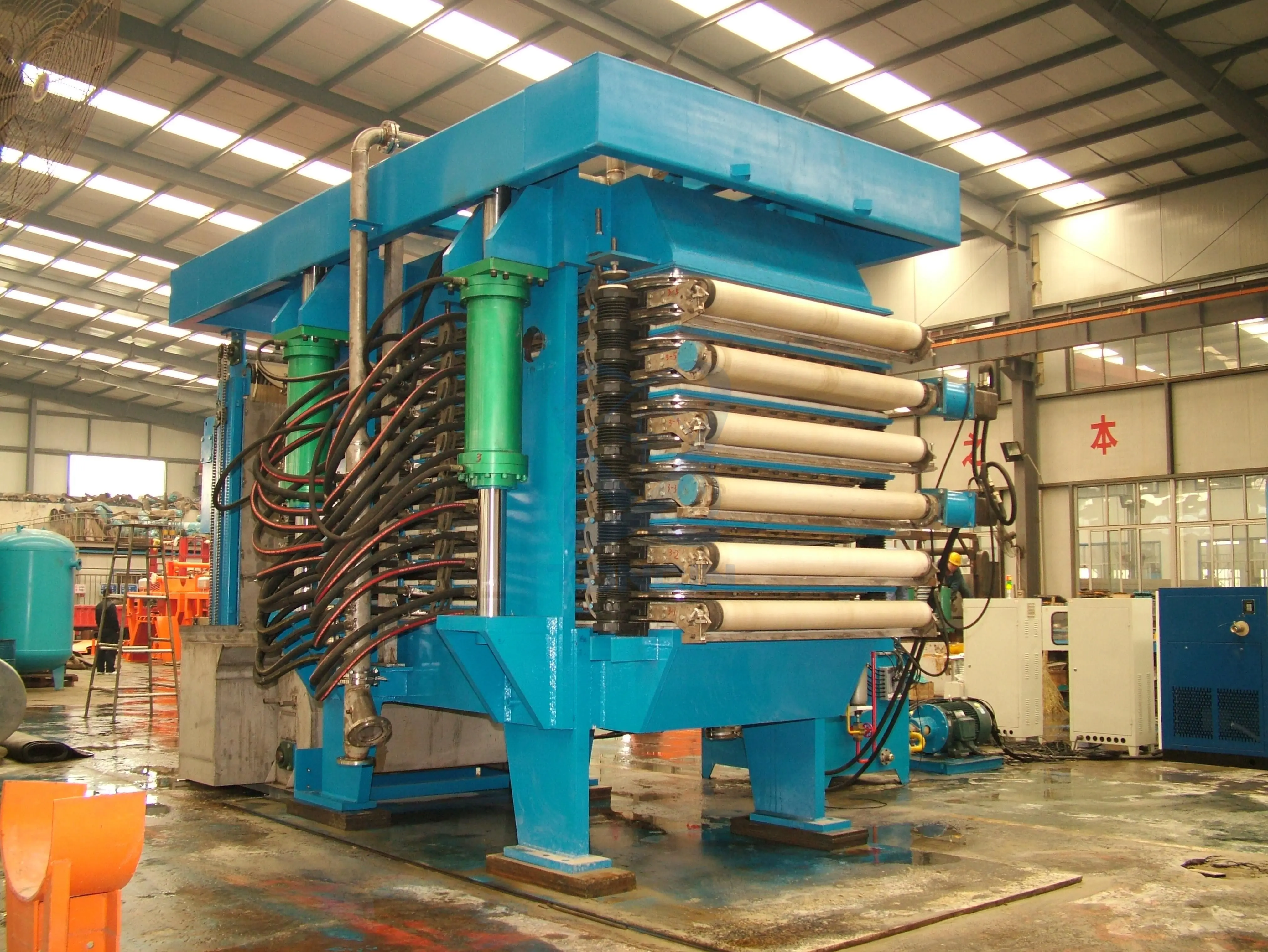HVPF Stainless Steel Vertical Press Filter Plates for Solid Liquid Separation