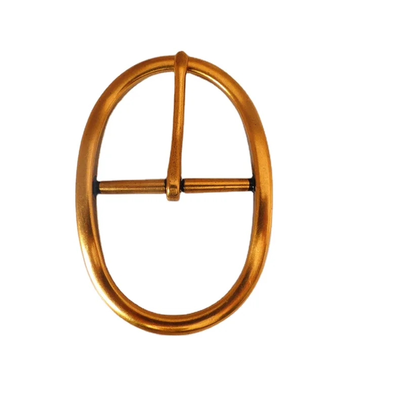 Wholesale Blanks Reversible Belt Buckle  Fashion Metal Ovals Belt Buckle