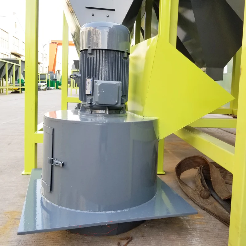 Customized 5-8 Tons/hour Cow Dung Fertilizer Making Agricultural Garbage Chain Crusher