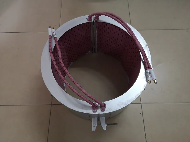 high quality 220V 10KW ceramic band heater for heat treatment