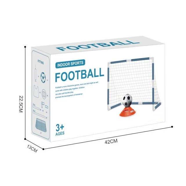 High quality children sport set,outdoor sport toy football soccer goal toy