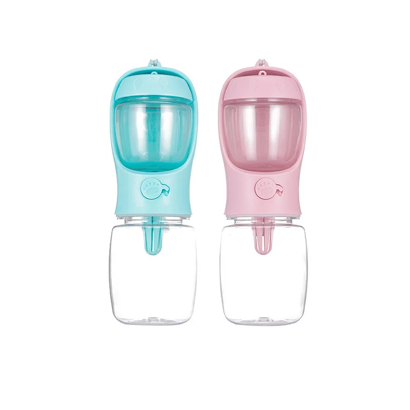 Pet Bottle Water Dog And Cat Multifunctional Feeding Food Pet Bottle Water Pet Drinking Water Bottle