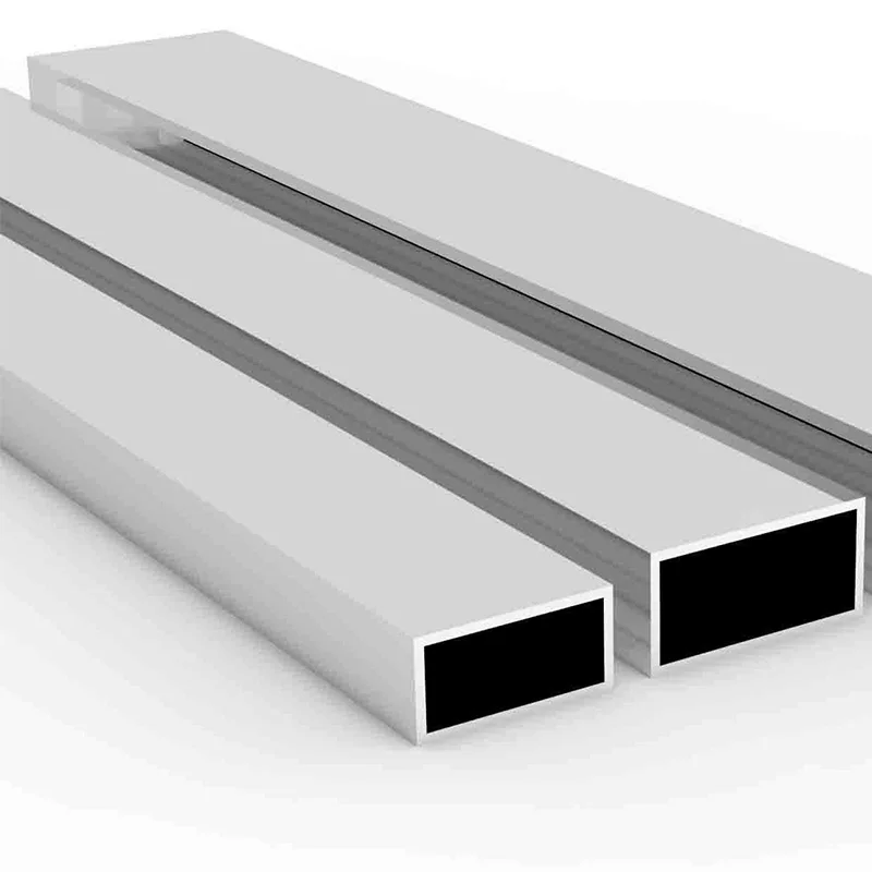 6061 6063 7075 metal aluminium alloy al aluminum seamless rectangular tube pipe manufacturer