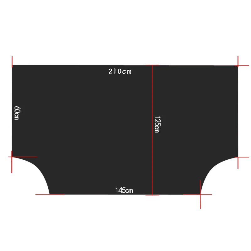 Polyester Winter Frost Guard Sun Shade Protector Car Windshield Snow And Ice Shade