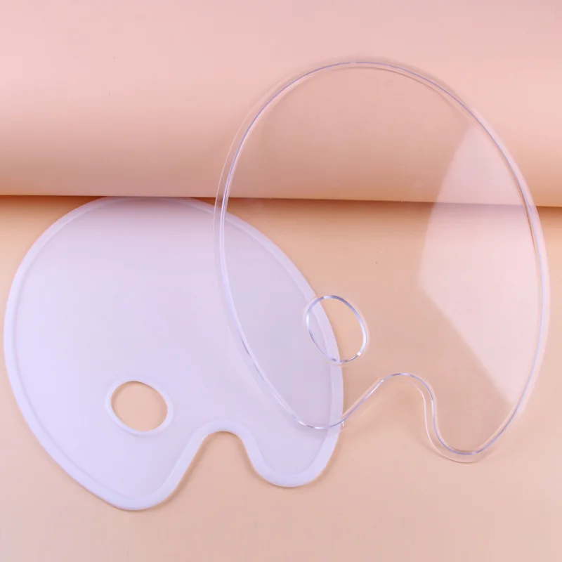 
New design hot sale watercolor palette plastic acrylic paint palette for students 