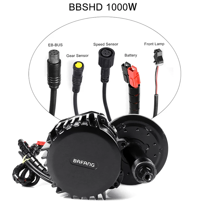 US EU warehouse Bafang bbshd electric bike bicycle mid drive 1000w motor kit e bike ebike vehicle conversion kit for bike