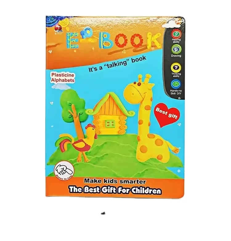 Wholesale Hot   English Preschool Education Electronic Book Toy Machine Gift Children Learning Touch Sound Kid AS-QT1011