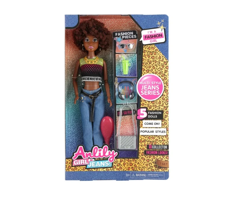 2024 New Arrival Fashion Doll Toys Brown Skin Girls 11.5 Inch Fashion Dolls Girl toys