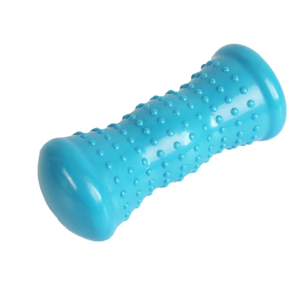 Wholesales Portable Spiky PVC Foot Massage Roller Yoga Pilates Muscle Massage Gym Fitness Massage Equipment
