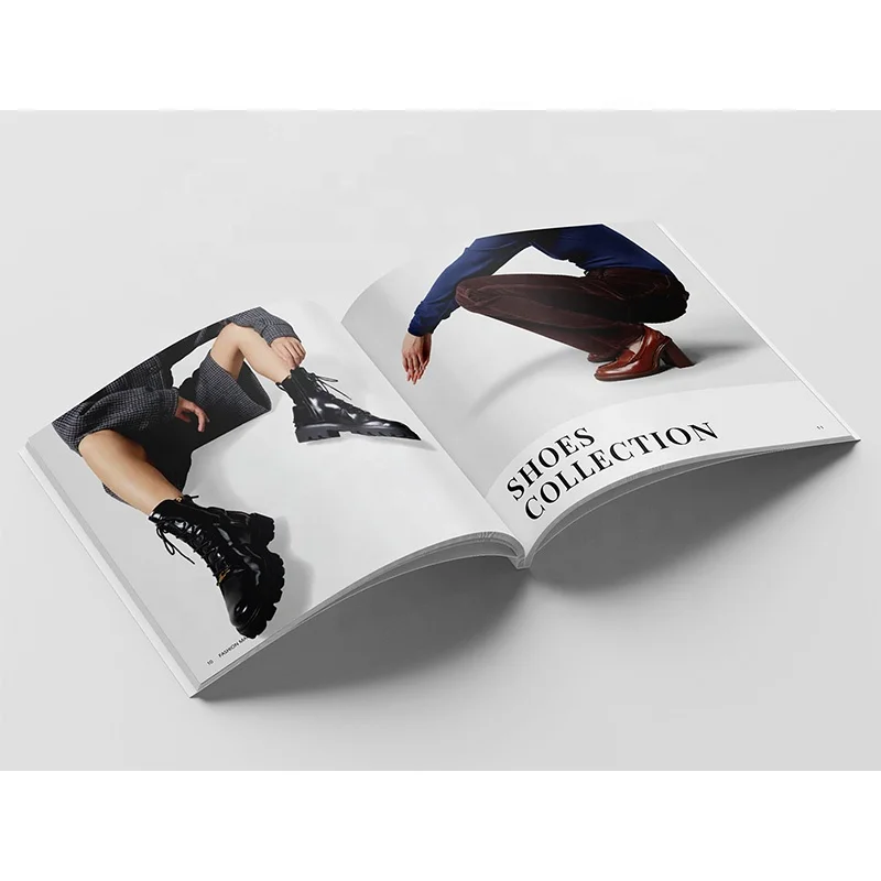 Новый дизайн пользовательская модная брошюра журнал каталог печать