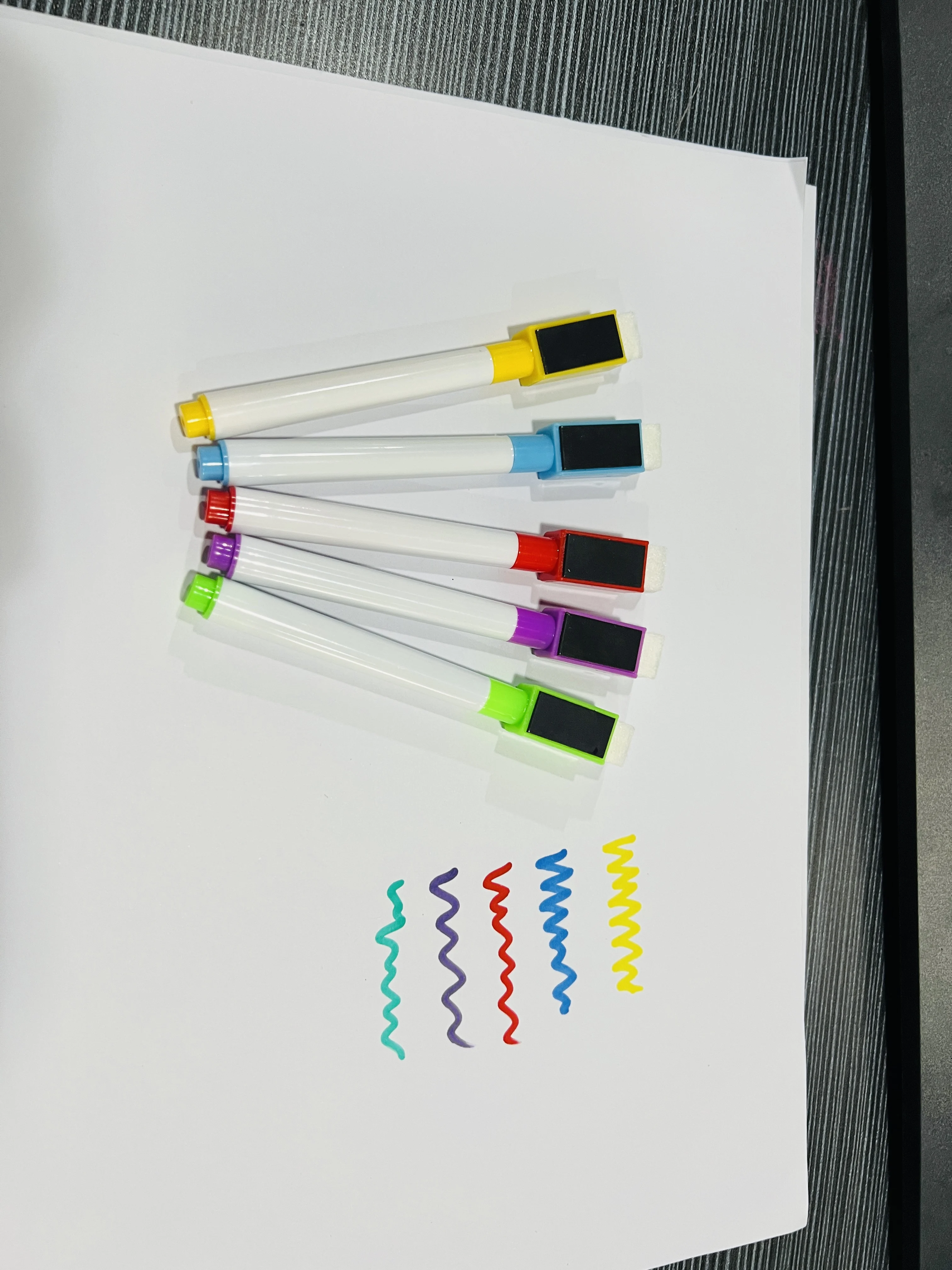 Board Marker Pen Back to School Magnetic Erasable White Pantone Black Custom Red Blue Logo Item Packing Packaging Office Color