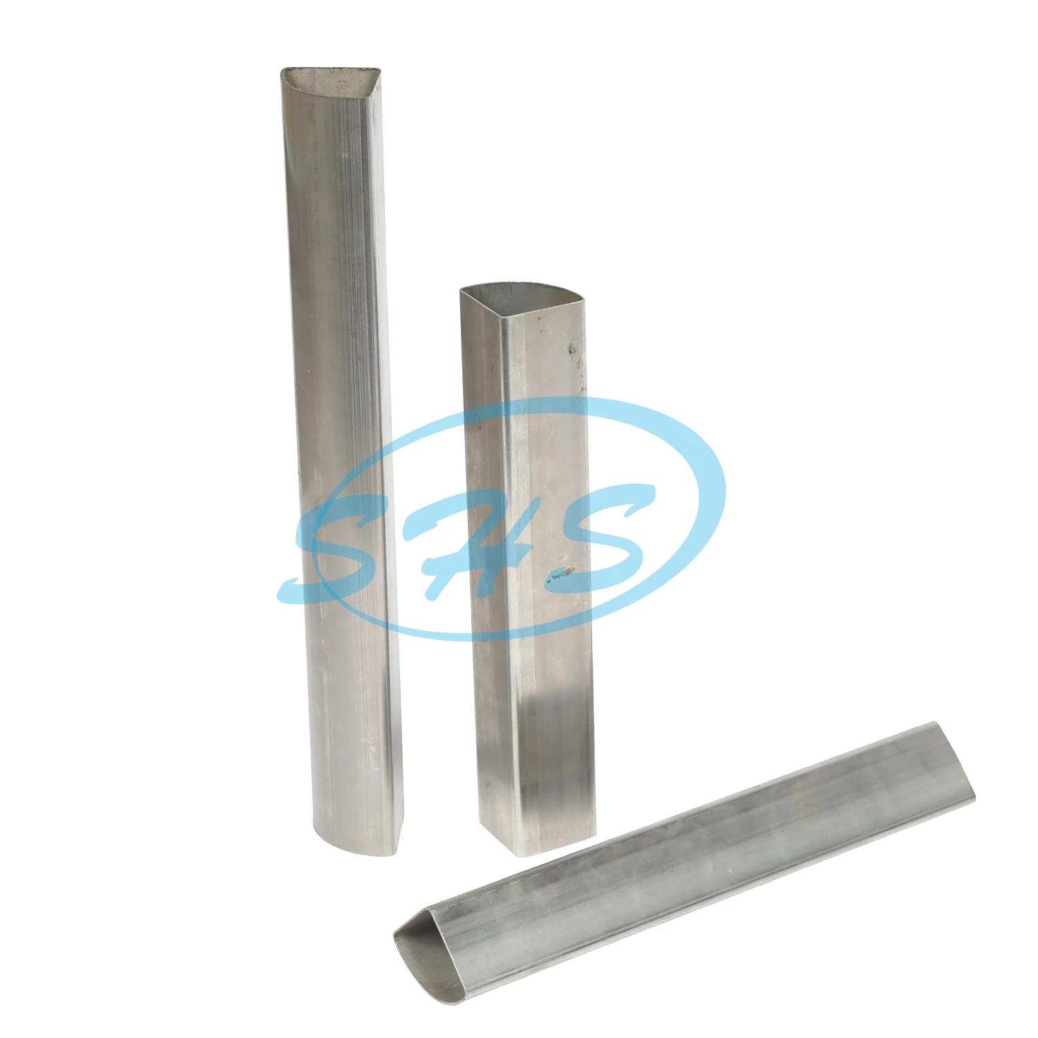AISI 201 304L 316L stainless steel quarter round tubes /pipes with polishing surface for furniture, building construction