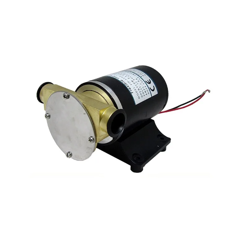 Singflo 12V 30LPM wholesale price small high flow water flexible impeller pump for marine wash deck