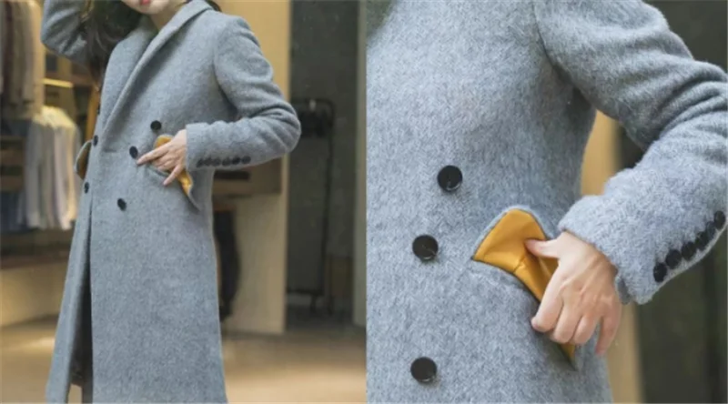 Wholesale suri alpaca/wool fabric brand ladies winter coats jacket fabric tweed lining fabric