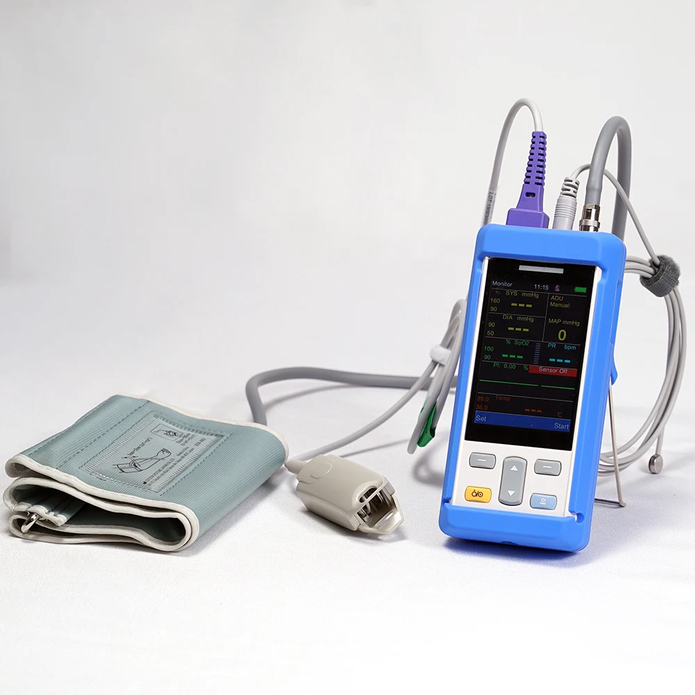 3.5inch Handheld/portable Vital Sign monitor with SPO2 ,NIBP,TEMP from Wuhan Union Medical