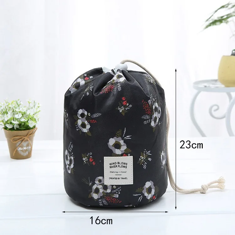 Lazy Initial Personalized Sublimation Children Teacher Cosmetic Nurse Polyester Drawstring Cosmetic Bags Or Pouches