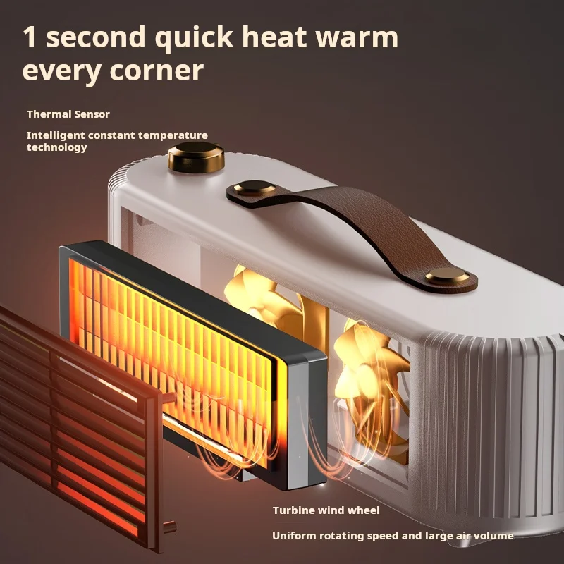 Winter Home PTC Ceramic Constant temperature heater space heaters for indoor use Room Electric Powered Desktop Heater