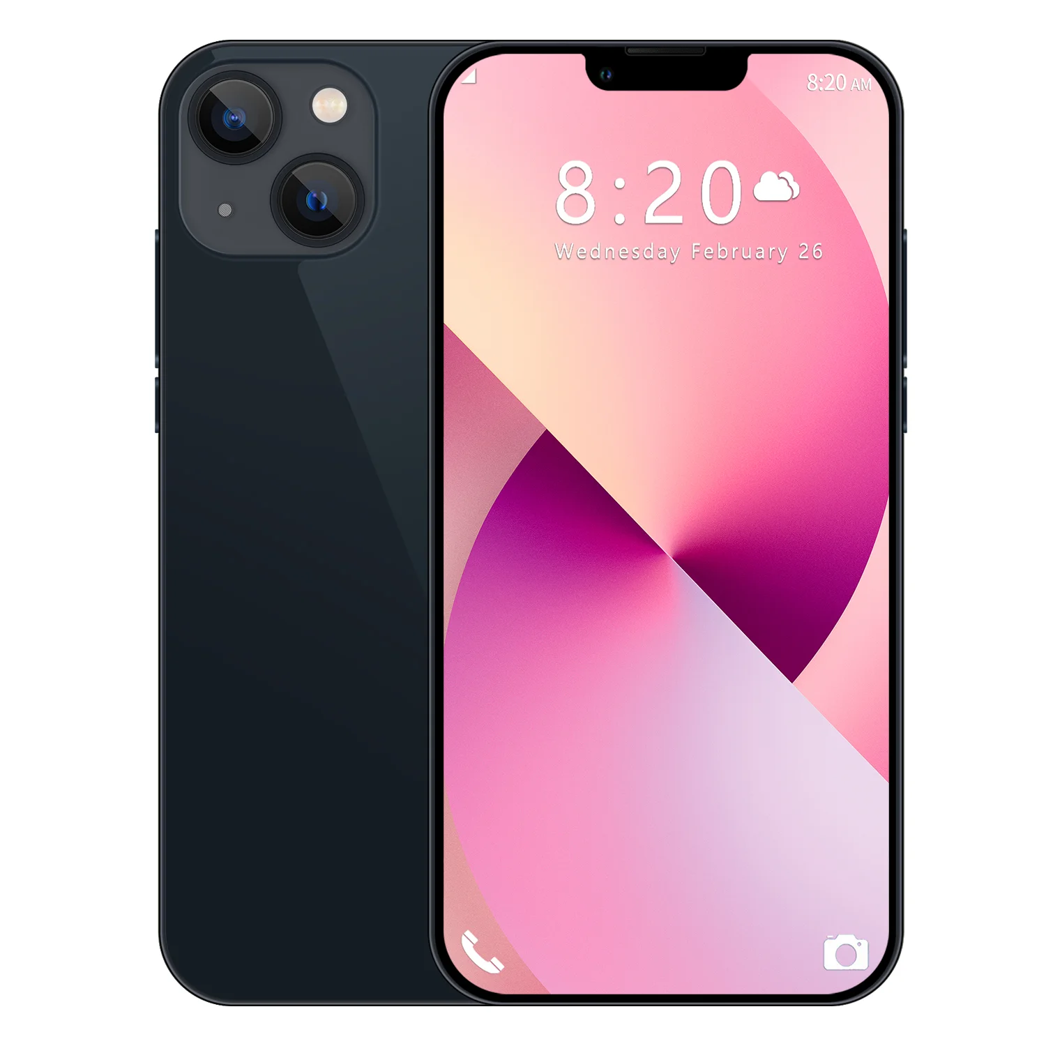 Оригинальный телефон i13 Pro HD экран смартфонов 12 Гб + 512 Гб phone13 10-Core 4G 5G LET мобильных телефонов, не блокируется, Две сим-карты, чехол для телефона