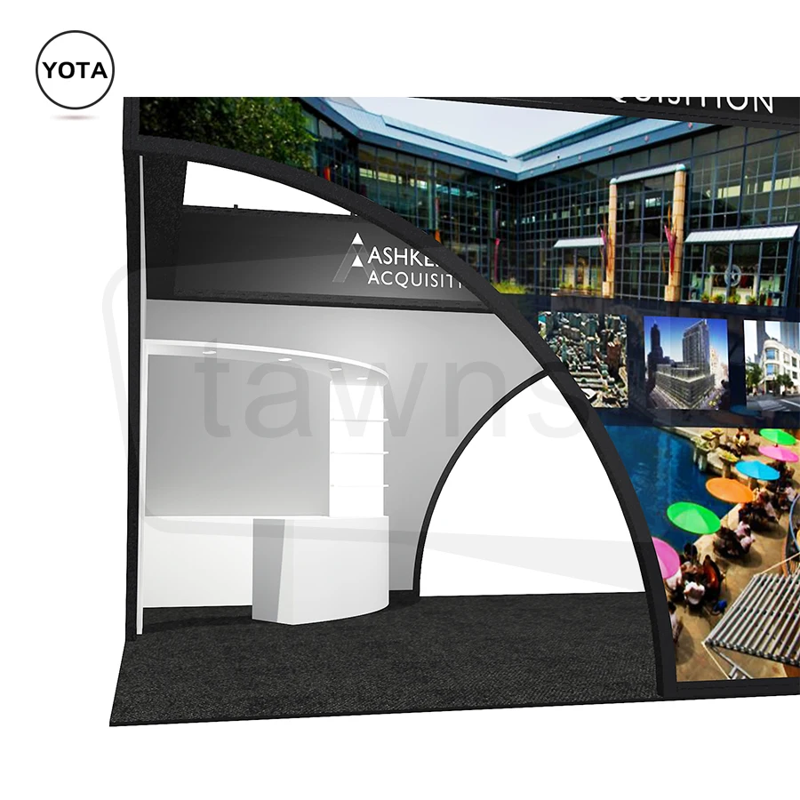 Tawns 20 Booth Trade Show Portable Displays Modular Exhibition System