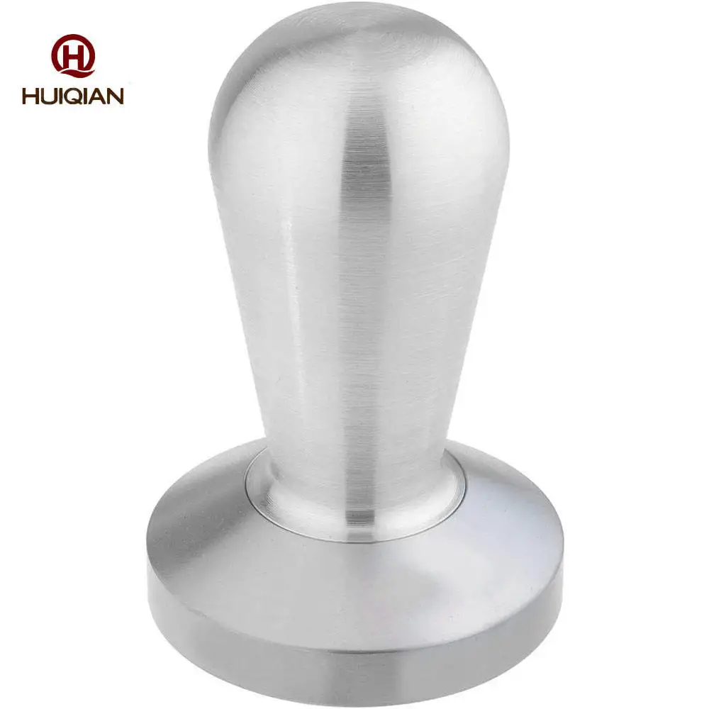 Индивидуальный логотип 51 мм 53 58 Профессиональный плоский кофейный тампер калиброванный трамбер