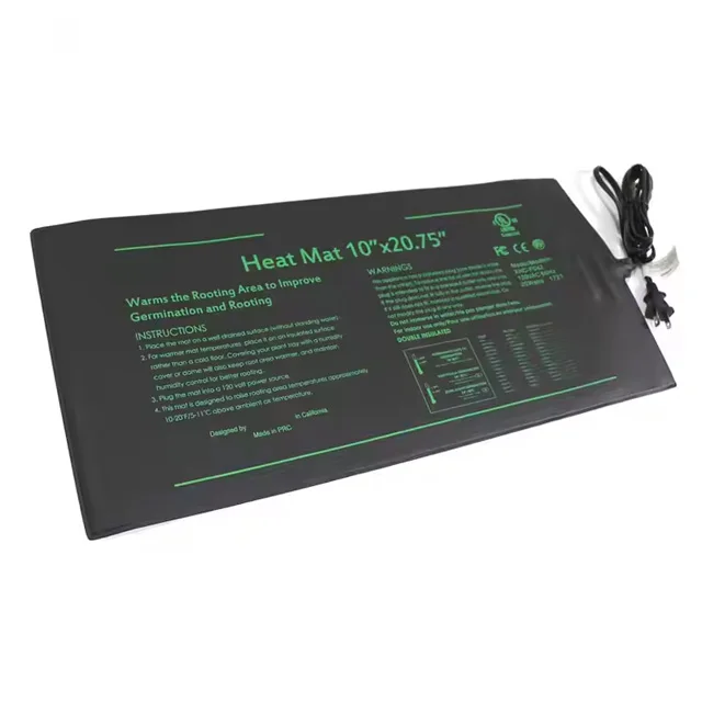 Sinowell Customized Hydroponic Waterproof Durable Warm Germination Heat Mat for Indoor Home Gardening Seed Starter