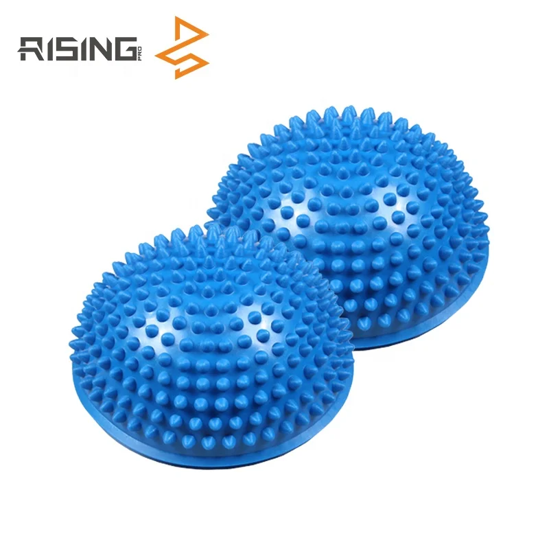 Wholesale Exercise Spikey PVC Half Massage Ball