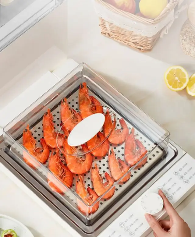 Hot selling multi-purpose food steamer 1500W 3layers large capacity steamer