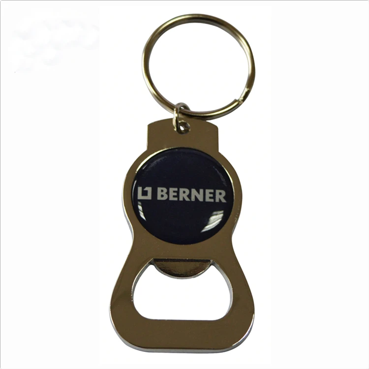 wholesale custom logo bottle opener keyholder for cheap