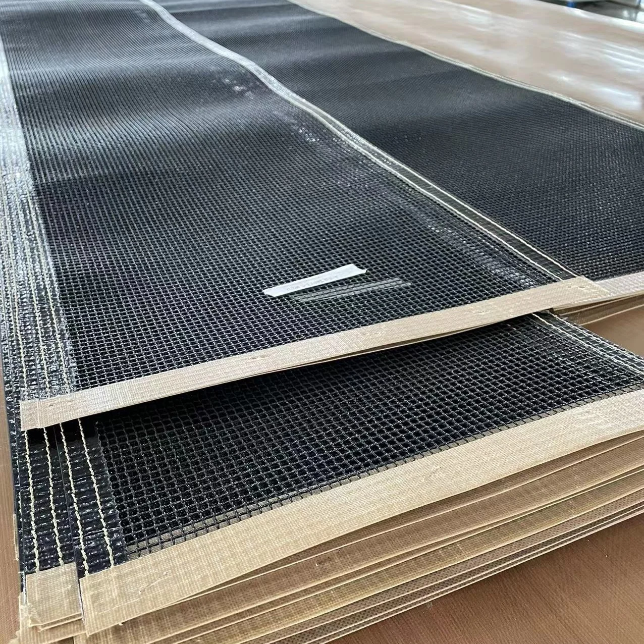 UV Dryer PTFE Coated Fiberglass Open Mesh Conveyor Belt