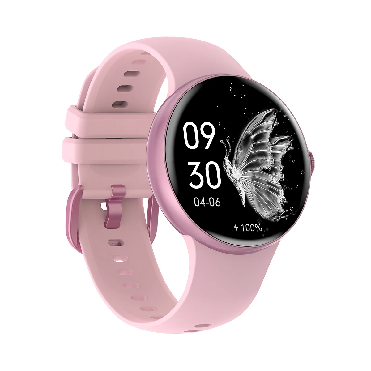 1.2 inch AMOLED BT5.0 aluminum alloy Waterproof 3ATM Game ladies smart watch