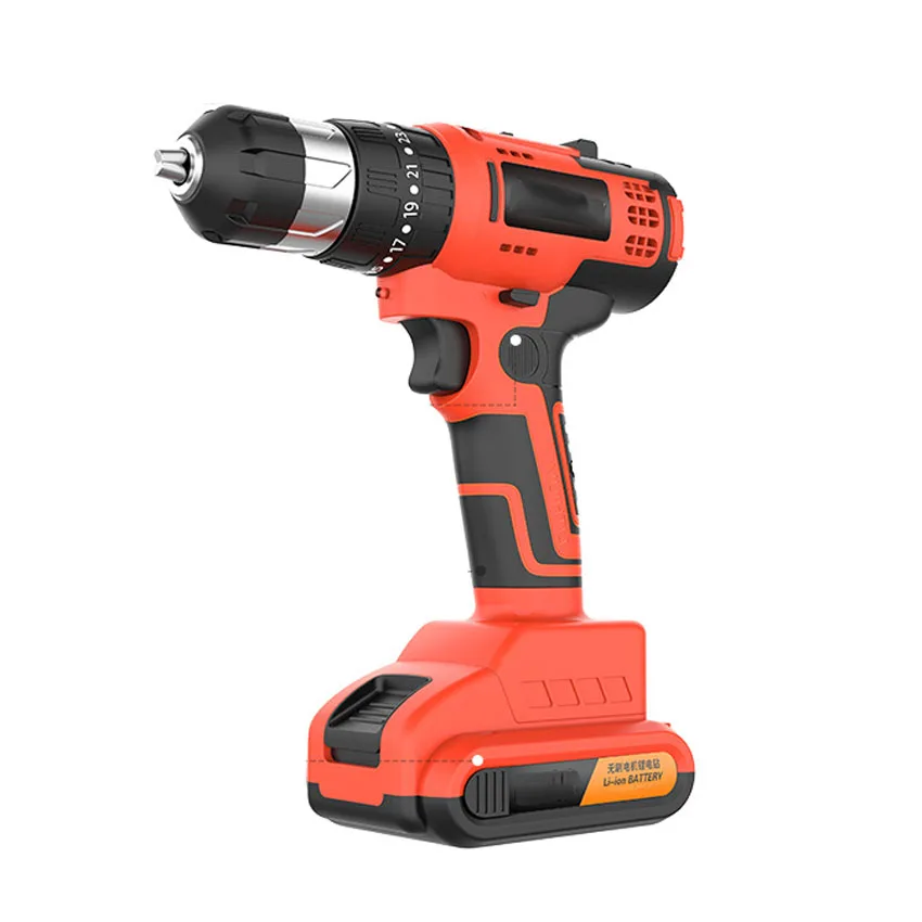 36VF multi-function  electric drill 120 pcs hardware tool sets lithium battery hand drill tool