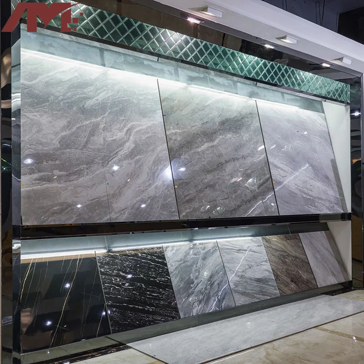carreaux de sol glaze floor marble glossy porcelain tile 800x800 for living room