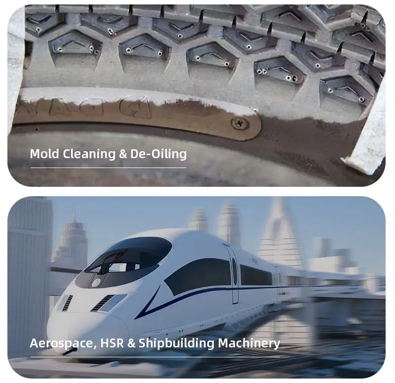 Ручная высокоскоростная машина для лазерной очистки древесины Cnc краска лазер удаления ржавчины с CE ISO