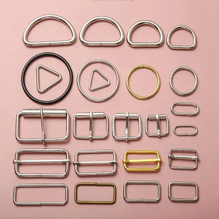 High Quality Dog Collar D Other Bag Part & Accessory Buckle Jewelry Diy Horse Bit Choker Lashing A5 Binder Truck Ring