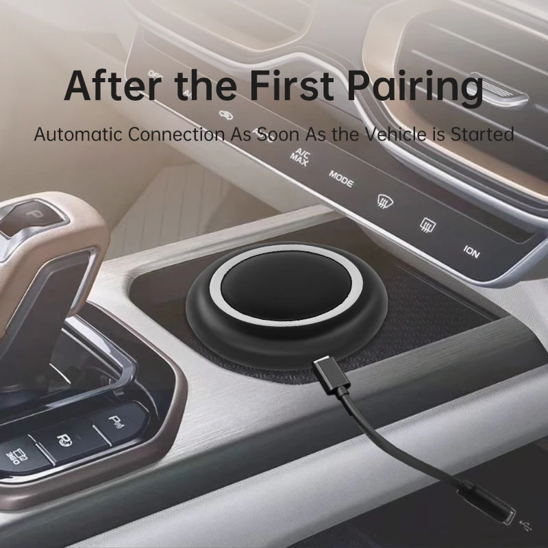 Trolink 2024 Android 13 CarPlay AI Box с системой 4 ГБ + 64 поддержка SIM-карты Auto адаптер